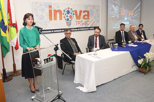 TRT 12 lança projeto de incentivo à inovação voltado à melhoraria da gestão e prestação de serviços