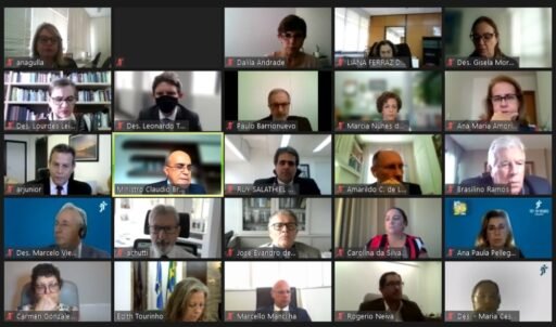 Coleprecor discute, em reunião virtual, Justiça 4.0, Centro de Inteligência e reorganização da estrutura de pessoal da Justiça do Trabalho